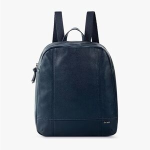 The Sak Women's De Young Backpack in Leather, Indigo,